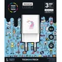 Tech One Tech Cargador de Pared Unicornio Dream 2x USB Blanco